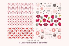 Valentines Day Bundle, Libbey Can Glass 16 oz, Love Bundle Product Image 2