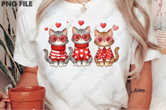 Valentines Day Cats Sublimation Product Image 2