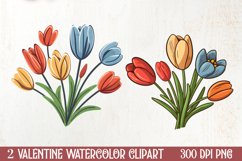 Valentines Clipart Sublimation, Christmas Clipart Product Image 1