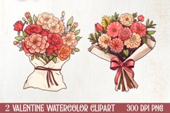 Valentines Clipart Sublimation, Christmas Clipart Product Image 1