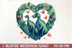 Valentines Day Animal Couple Sublimation, Christmas Clipart Product Image 1