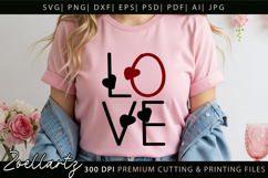 Valentine's Day SVG PNG EPS DXF Love Heart SVG for Cricut Product Image 4