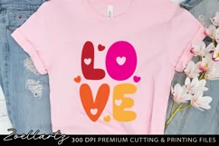 Valentine's Day SVG PNG EPS DXF Cut file Love Heart SVG Product Image 1