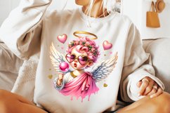 Valentine&#039;s Day Cupid PNG, Retro Cupid, Cute Cupid PNG, Love Product Image 2