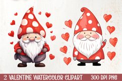 Valentines Day Cute Gnome Clipart Bundle,   Watercolor Valentines, Valentines Day Clipart, Valentines Clipart, Valentines Clipart Bundle, Valentines Watercolor, Watercolor Valentines, Valentines Sublimation, Valentines, Valentines Clip Art, Valentines Sub