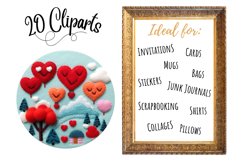 Valentines Day Sublimation Designs Bundle - 20pcs - 300 DPI Product Image 9