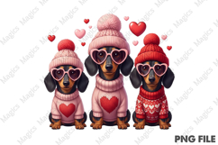 Valentines Day Dogs Sublimation Product Image 1