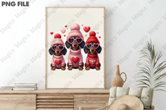Valentines Day Dogs Sublimation Product Image 3