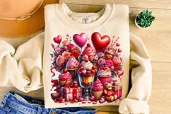 Valentine's Day Drink PNG, Valentines Day Coffee PNG, Love Product Image 1