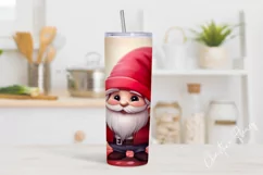 Cute Valentines Gnome Tumbler Wrap PNG | Valentine PNG Product Image 2
