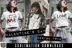 Grunge valentines sublimation designs on a tshirt