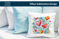 Valentines day Heart Pillow Cover Bundle
