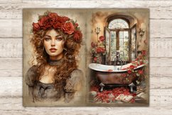 Valentines Day Junk Journal Pages, Vintage Collage Sheet, GlamArtZhanna, Romantic Journal Card, Love Scrapbook Kit, Victorian Ephemera, Saint Valentine Day Collage Sheet, Vday Collage Sheet, Romantic Junk Journal Kit, Flowers Junk Journal Paper