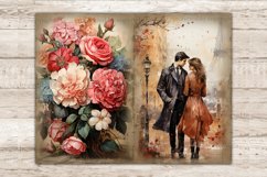 Valentines Day Junk Journal Pages, Vintage Collage Sheet, GlamArtZhanna, Romantic Journal Card, Love Scrapbook Kit, Victorian Ephemera, Saint Valentine Day Collage Sheet, Vday Collage Sheet, Romantic Junk Journal Kit, Flowers Junk Journal Paper