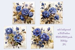 Valentine&#039;s Day, Vintage Floral Junk Journal Backgrounds, 29 Product Image 2