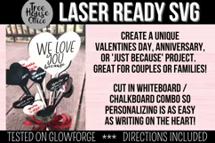 Valentines Day Laser SVG, Reasons Why I Love You Jar Project Product Image 3