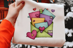 Valentines Day Love Letter Clipart Product Image 2