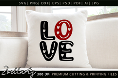 Valentine's Day SVG PNG EPS DXF Love Heart SVG for Cricut Product Image 1