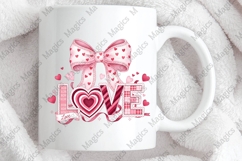 Valentines Day Love PNG with Bow &amp; Heart Product Image 3