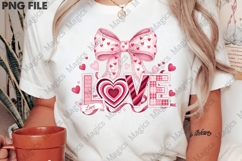 Valentines Day Love PNG with Bow &amp; Heart Product Image 4
