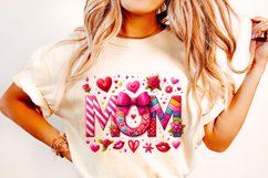 Valentine&#039;s Day Mom PNG, Love Mom PNG, Mom Life, Coquette Product Image 3