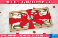 Valentine&#039;s Day Money Holder | Gift Idea | Greeting Card|CNC Product Image 1