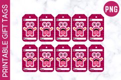 Valentines Day Monster Printable Gift Tags Style 2 Product Image 1