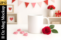 Valentine Mug Mockup | Coffee Cup Mockup for Sublimation Product Image 2