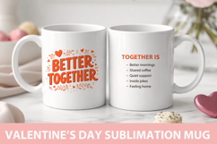 Love Romantic Valentine Mug Wrap Sublimation Product Image 1