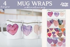 Valentines Day Mug Wrap Sublimation