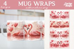 Valentines Day Mug Wrap Sublimation