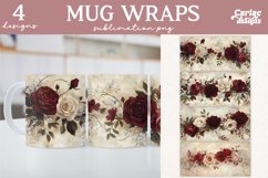 Valentines Day Mug Wrap Sublimation