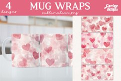 Valentines Day Mug Wrap Sublimation