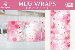 Valentines Day Mug Wrap Sublimation