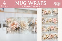 Valentines Day Mug Wrap Sublimation