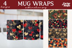 Valentines Day Mug Wrap Sublimation