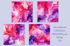 Valentine's Day, Pink Purple Red Watercolor Backgrounds, s3 Product Image 2