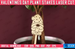 Valentine&#039;s Day Plant Stakes | Indoor Flowers Decoration|CNC Product Image 1