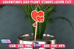 Valentine&#039;s Day Plant Stakes | Indoor Flowers Decoration|CNC Product Image 1