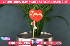 Valentine&#039;s Day Plant Stakes | Indoor Flowers Decoration|CNC Product Image 1