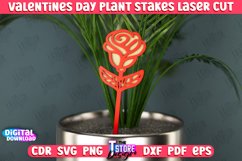 Valentine&#039;s Day Plant Stakes | Indoor Flowers Decoration|CNC Product Image 1