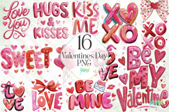 Valentines Day PNG Bundle Product Image 1