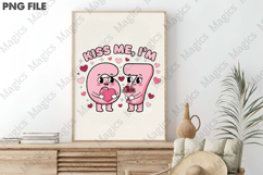 Valentines Day Png Kiss Me I'm 6 7 PNG Product Image 3