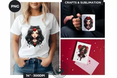 Valentine's day Sublimation - Queen of Heart Clipart Product Image 4