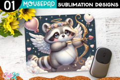 Valentines Day  Mouse pad Sublimation Design