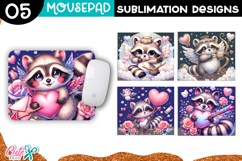 Valentines Day Mouse pad Sublimation Design