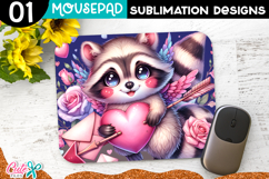 Valentines Day   Mouse pad Sublimation Design