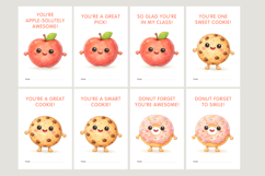 Food Pun Valentine Classroom Cards, kids valentine cards Product Image 4