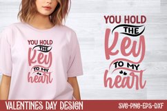 You hold the key to my heart SVG Product Image 1