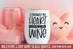 I followed my heart it led me to this wine SVG Product Image 1